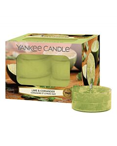 Yankee Candle Lime & Coriander Tea Lights